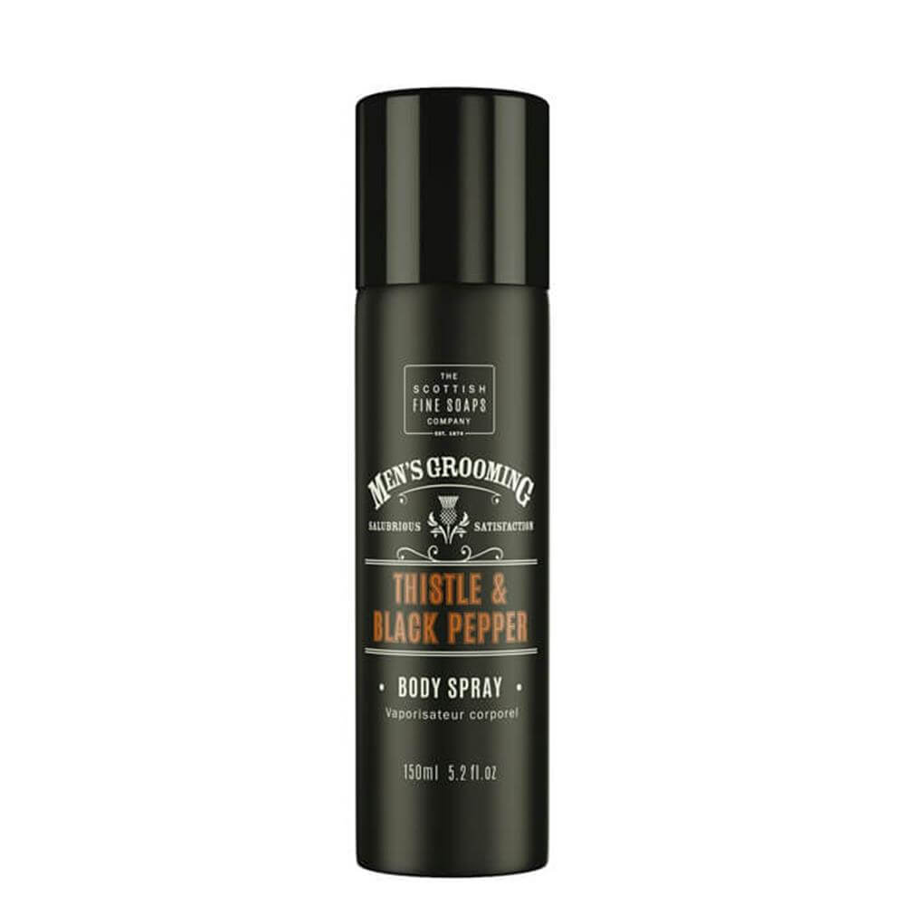 The Scottish Fine Soaps Co. Thistle & Black Pepper Body Spray 150g